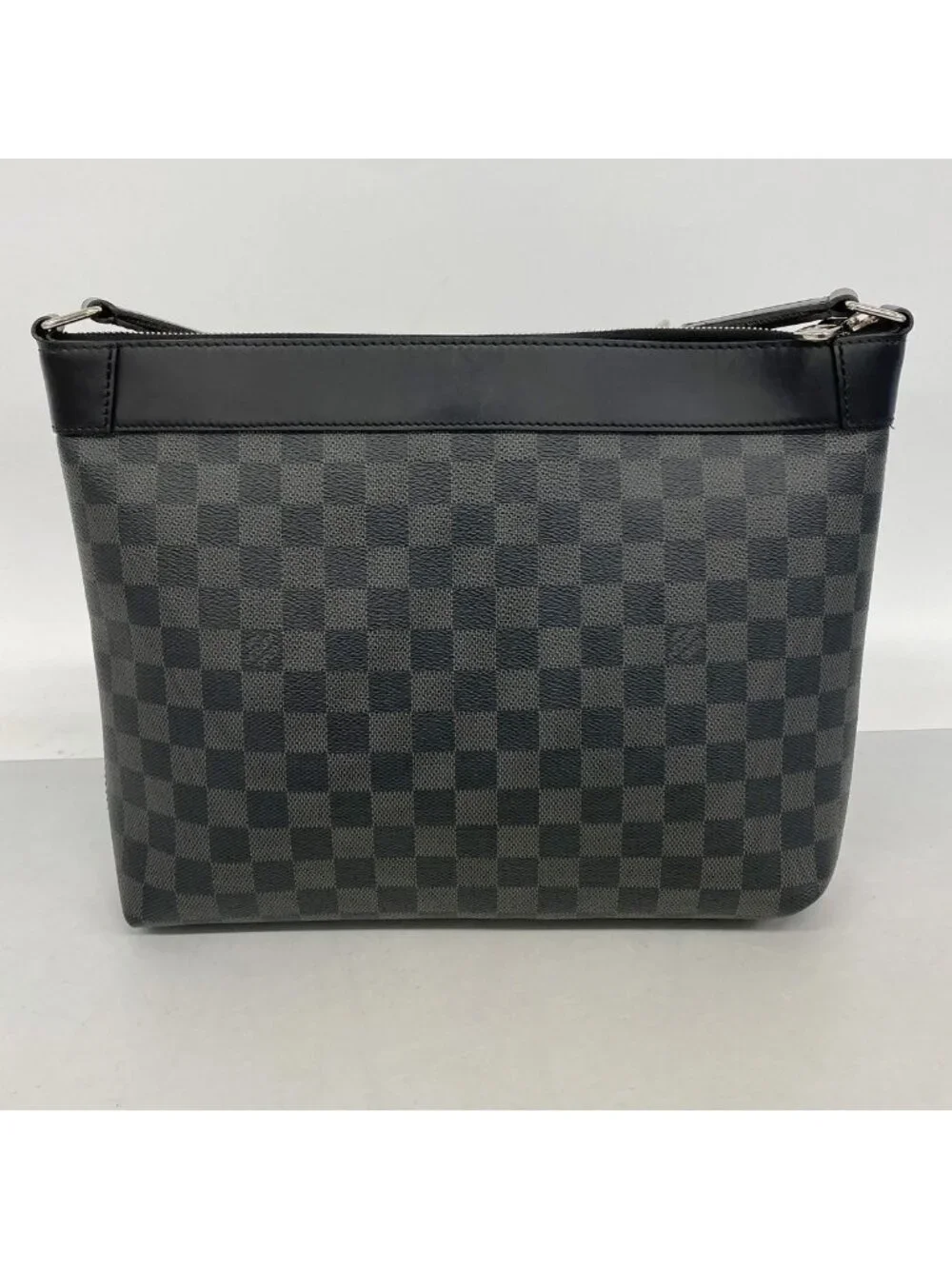 Louis Vuitton Shoulder Bag Damier Graphite Mick PM Black